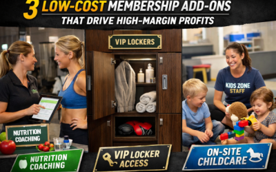 3 Low-Cost Gym Membership Add-Ons That Quietly Turn Members Into High-Margin Profit Centers