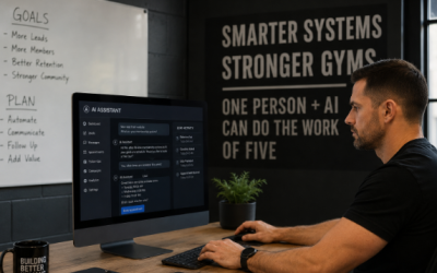 One Person + AI Can Now Do the Work of Five: The Gym Industry Shift That’s Already Happening
